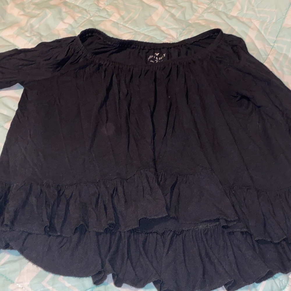 american eagle off the shoulder top